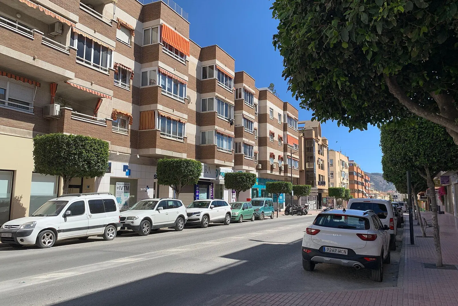 Una calle de l'Alfàs del Pi